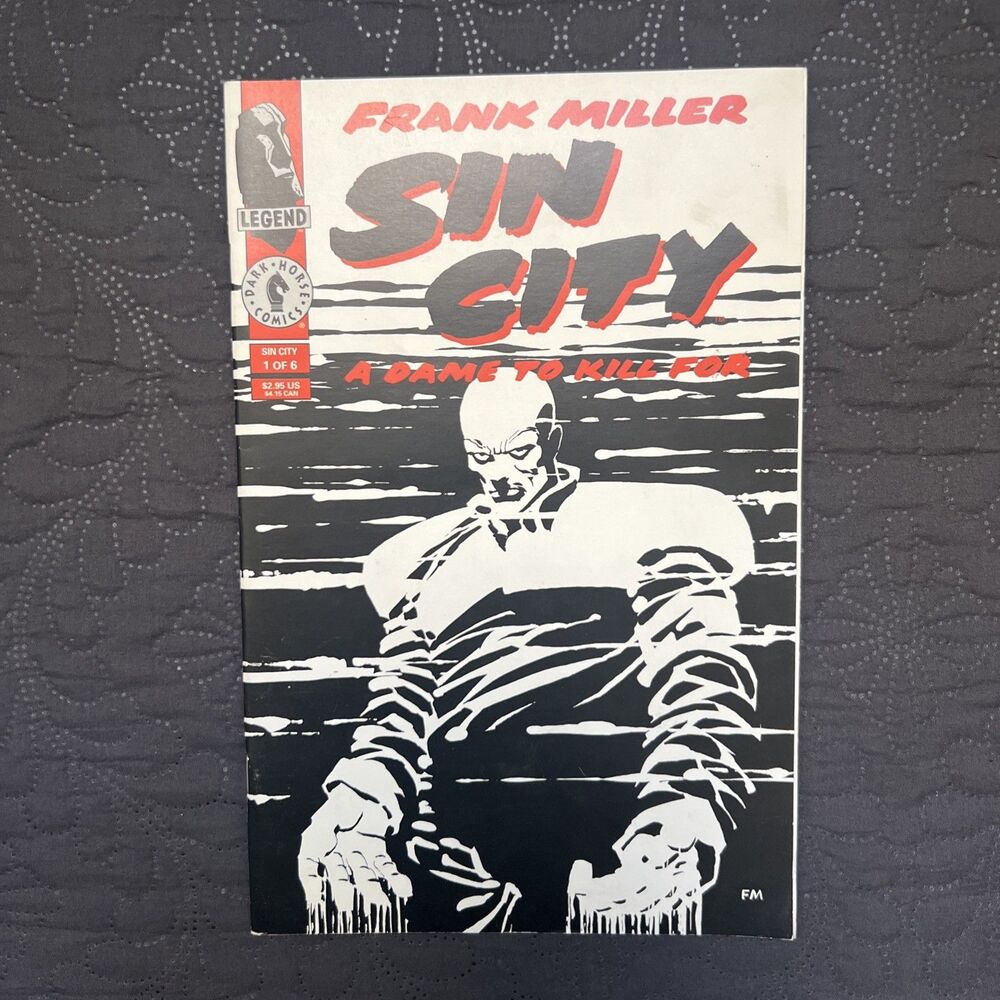 Sin City A Dame To Kill For (1993) Dark Horse Comic Set #1-3, 5 & 6 Frank Miller - Picture 3 of 12